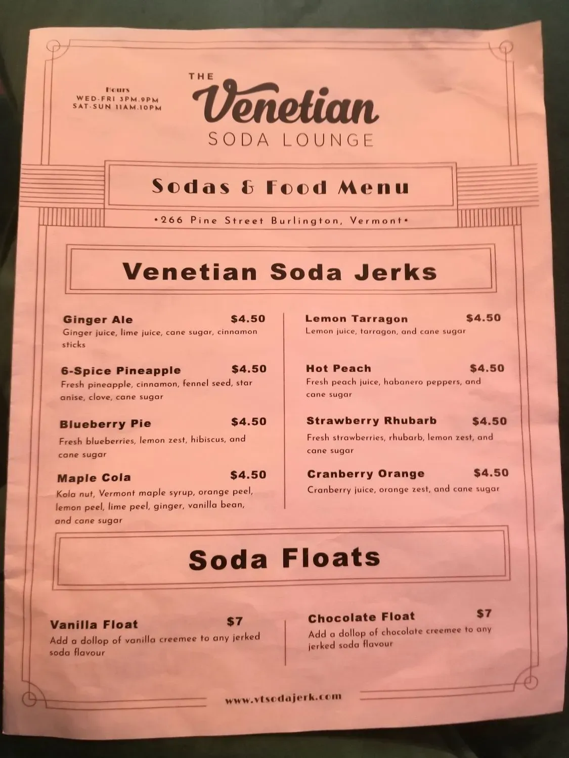 Menu 6