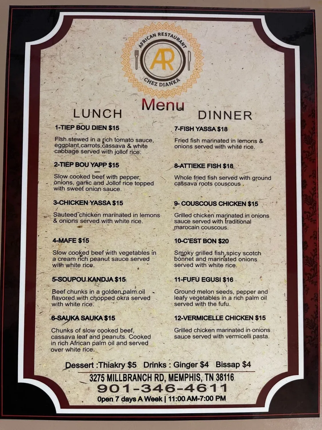 Menu 4