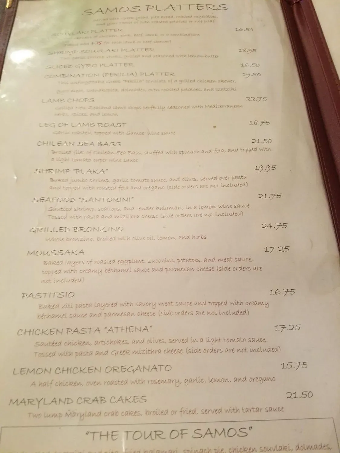 Menu 6