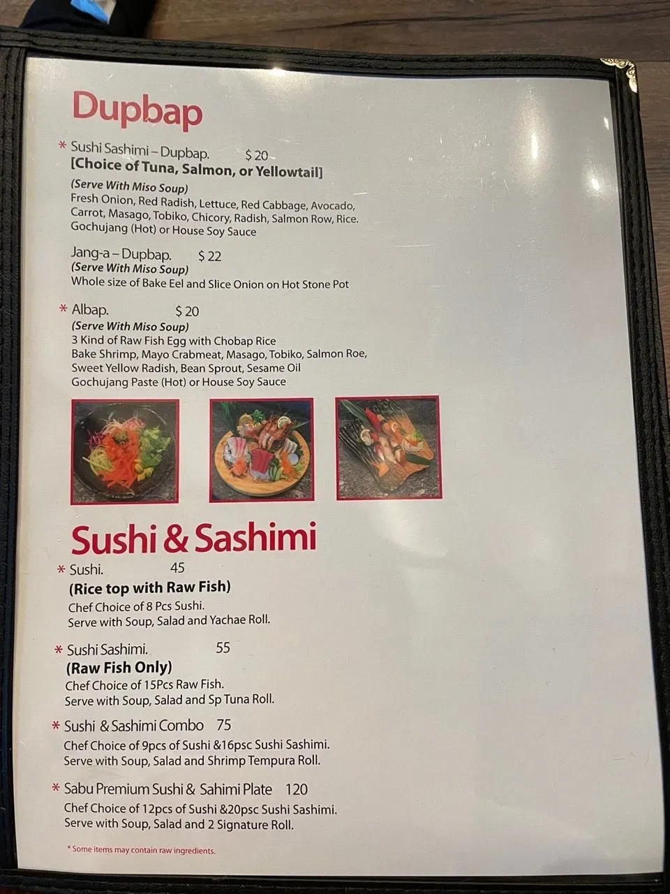 Menu 3