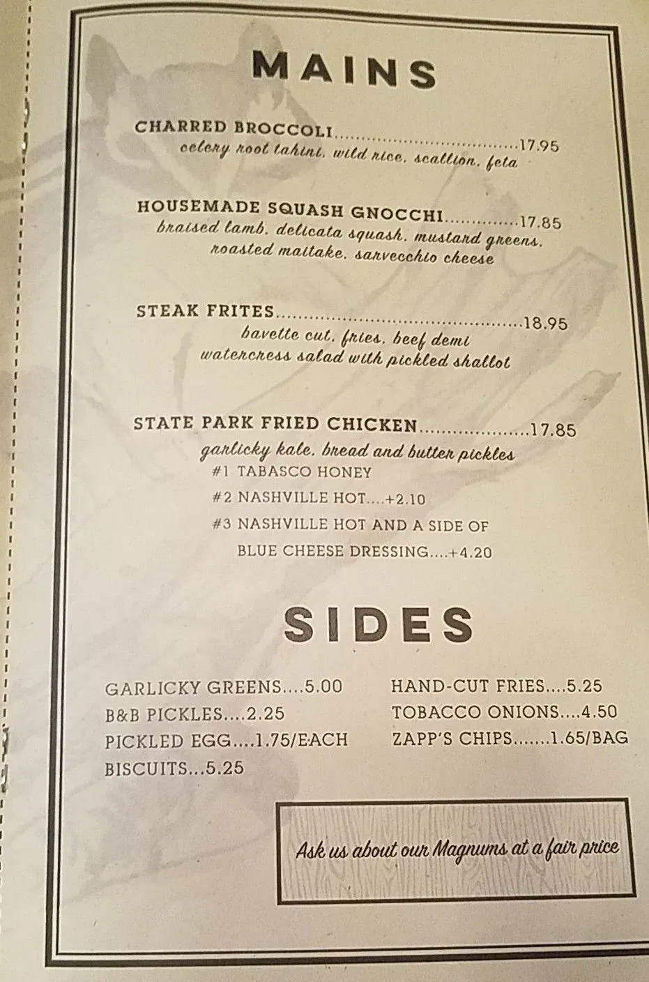 Menu 6