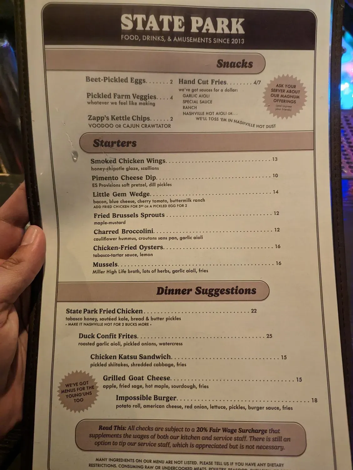 Menu 4