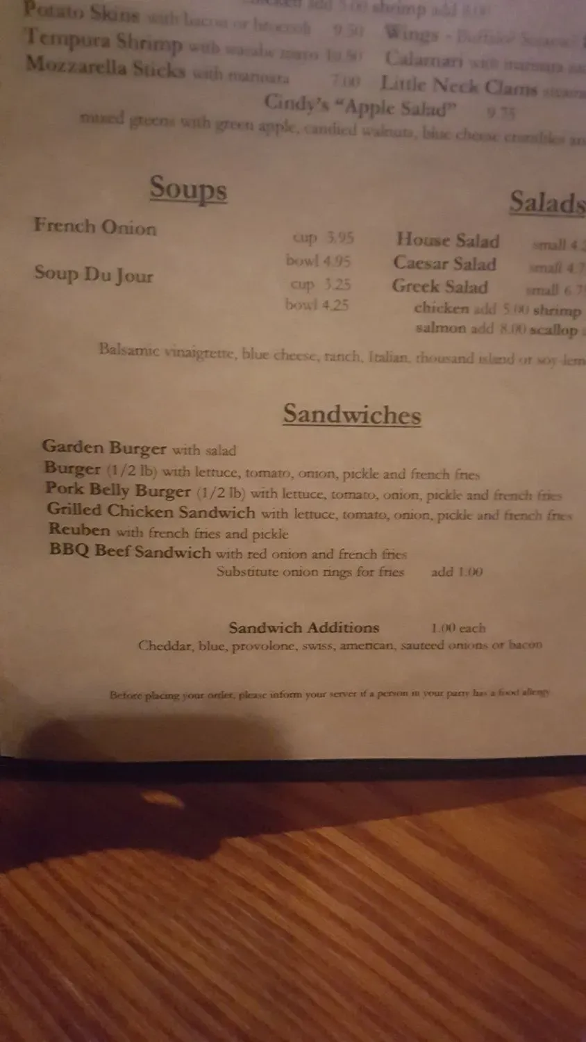 Menu 6