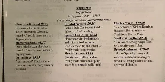 Menu 6