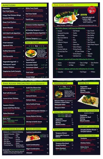 Menu 6