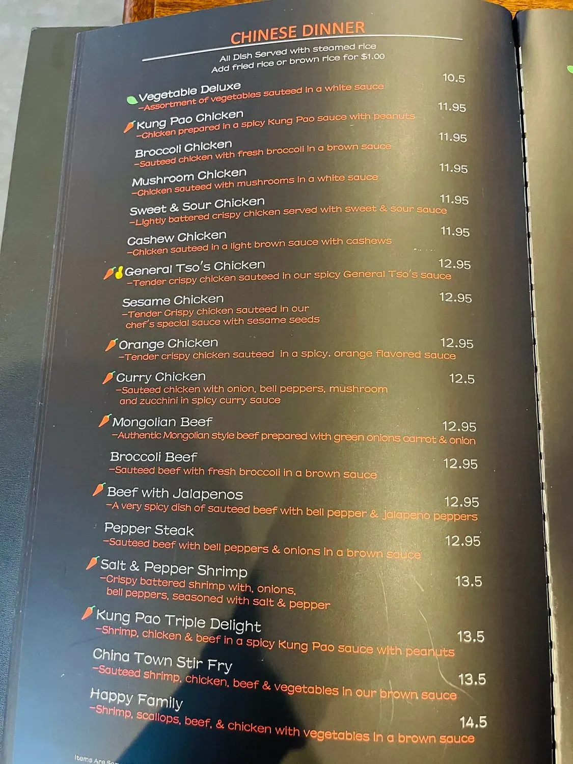 Menu 6