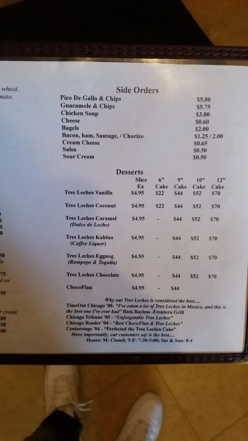 Menu 6