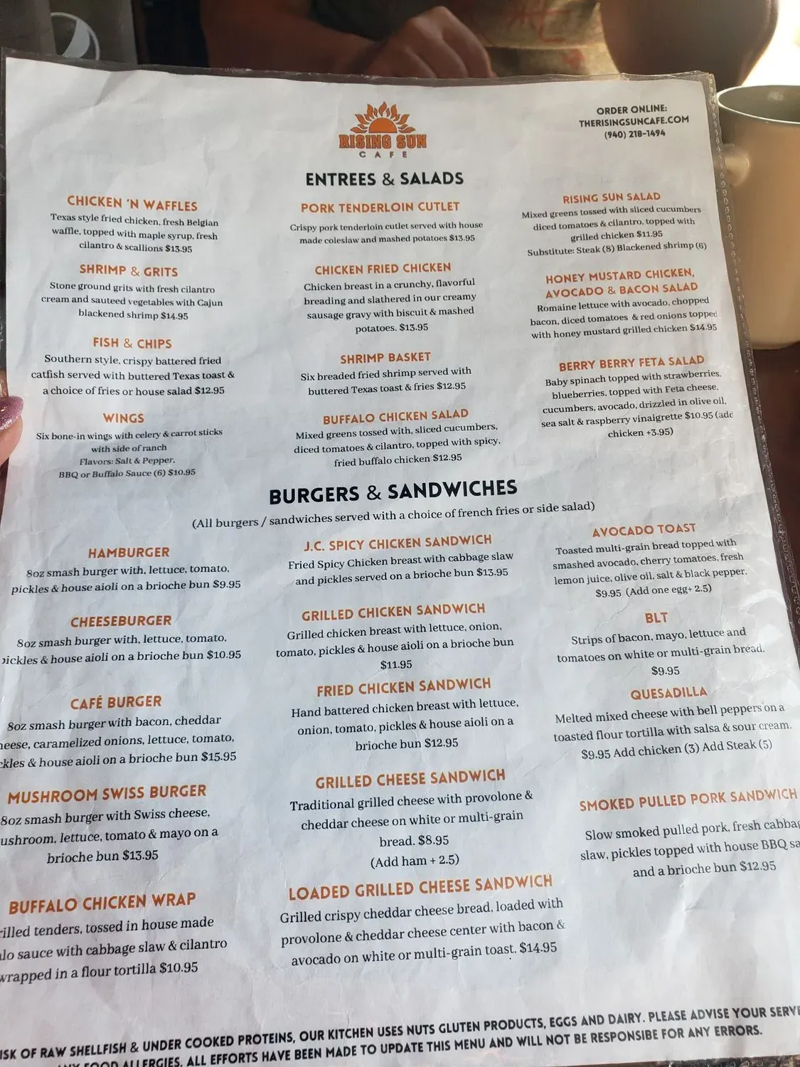 Menu 6