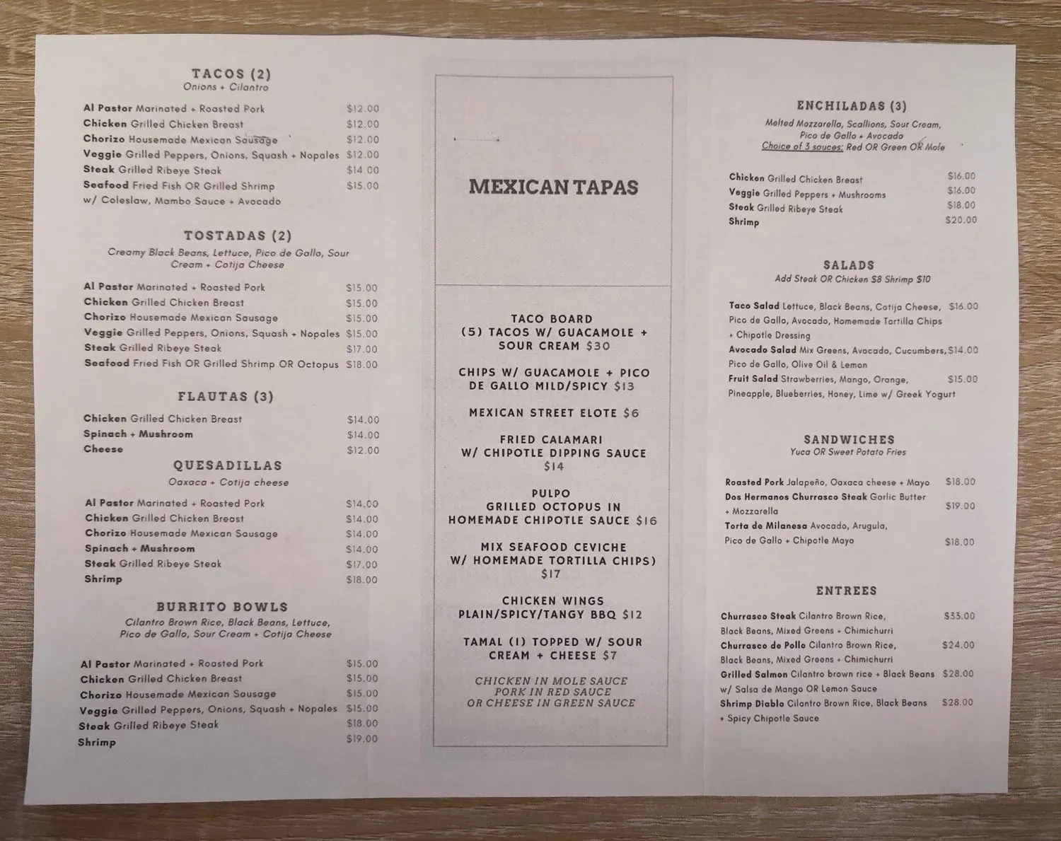 Menu 3