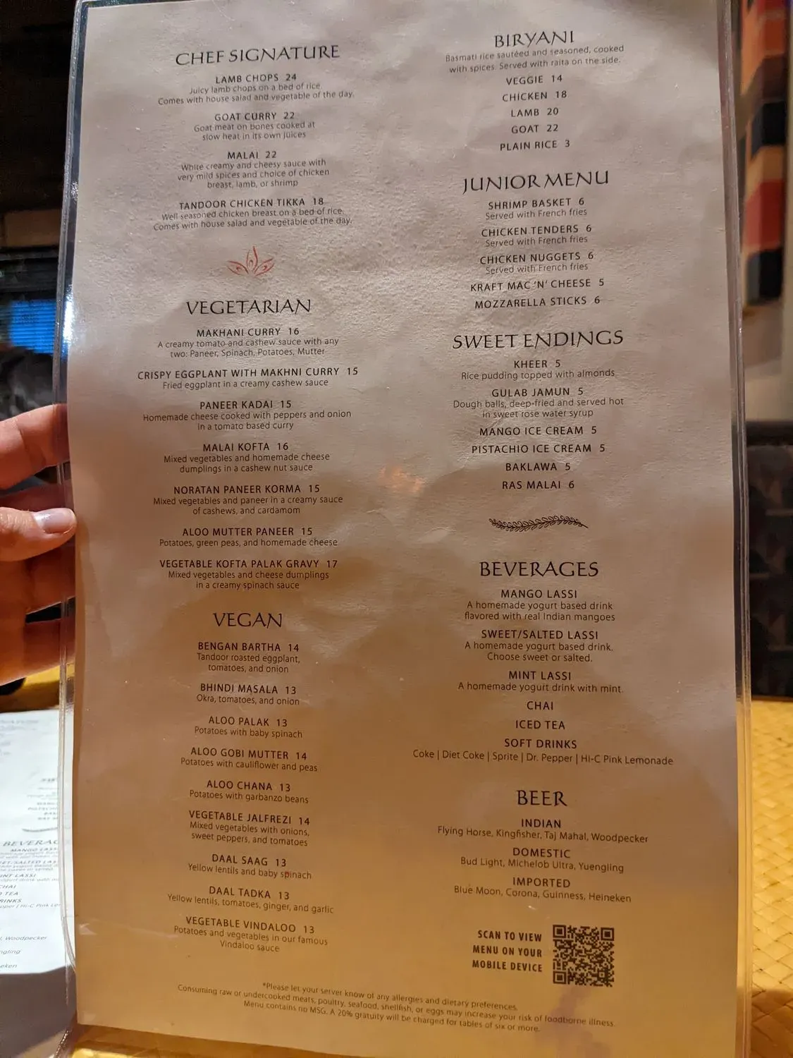 Menu 6