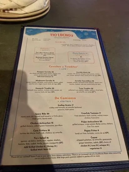 Menu 6