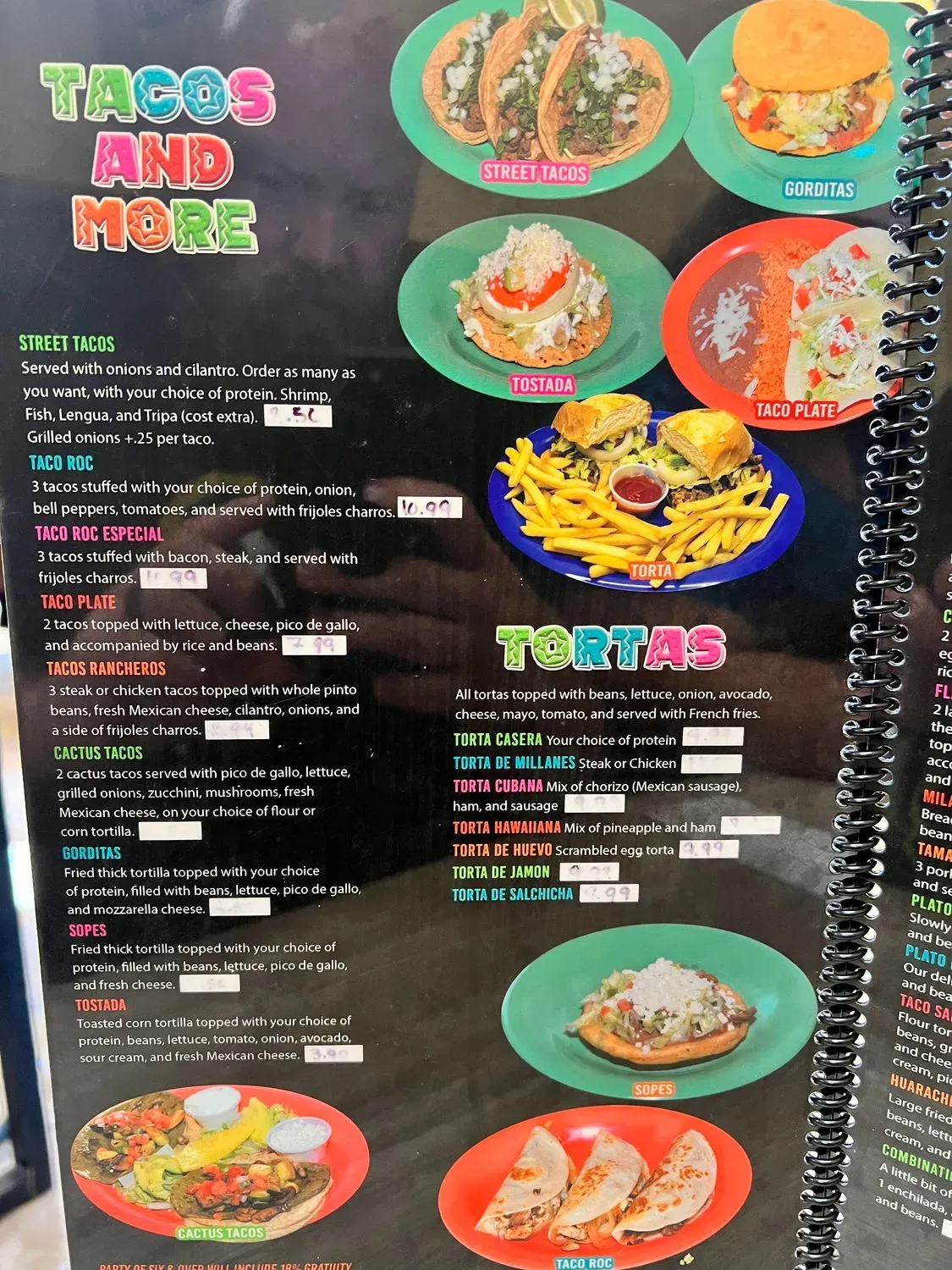 Menu 4