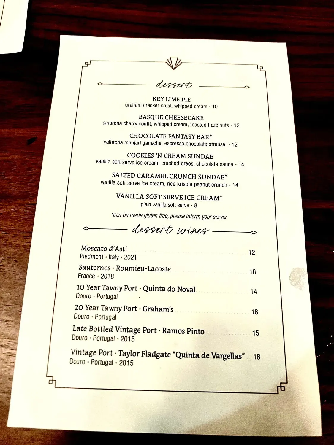 Menu 4