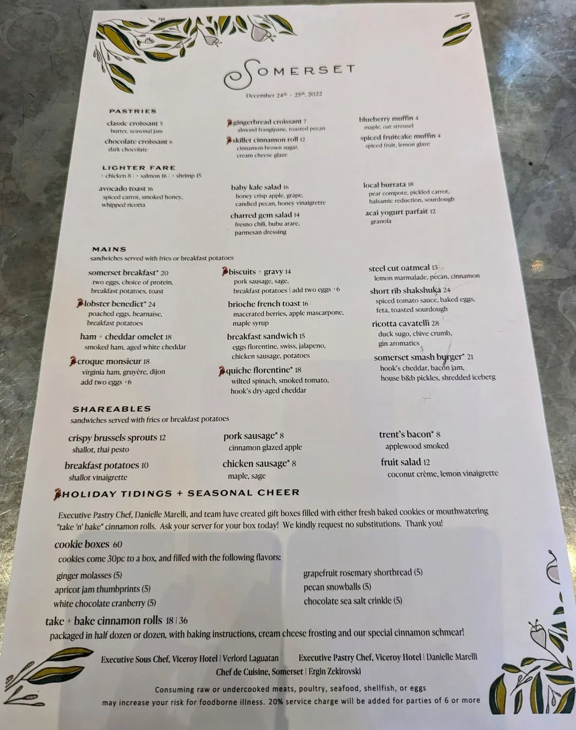 Menu 4