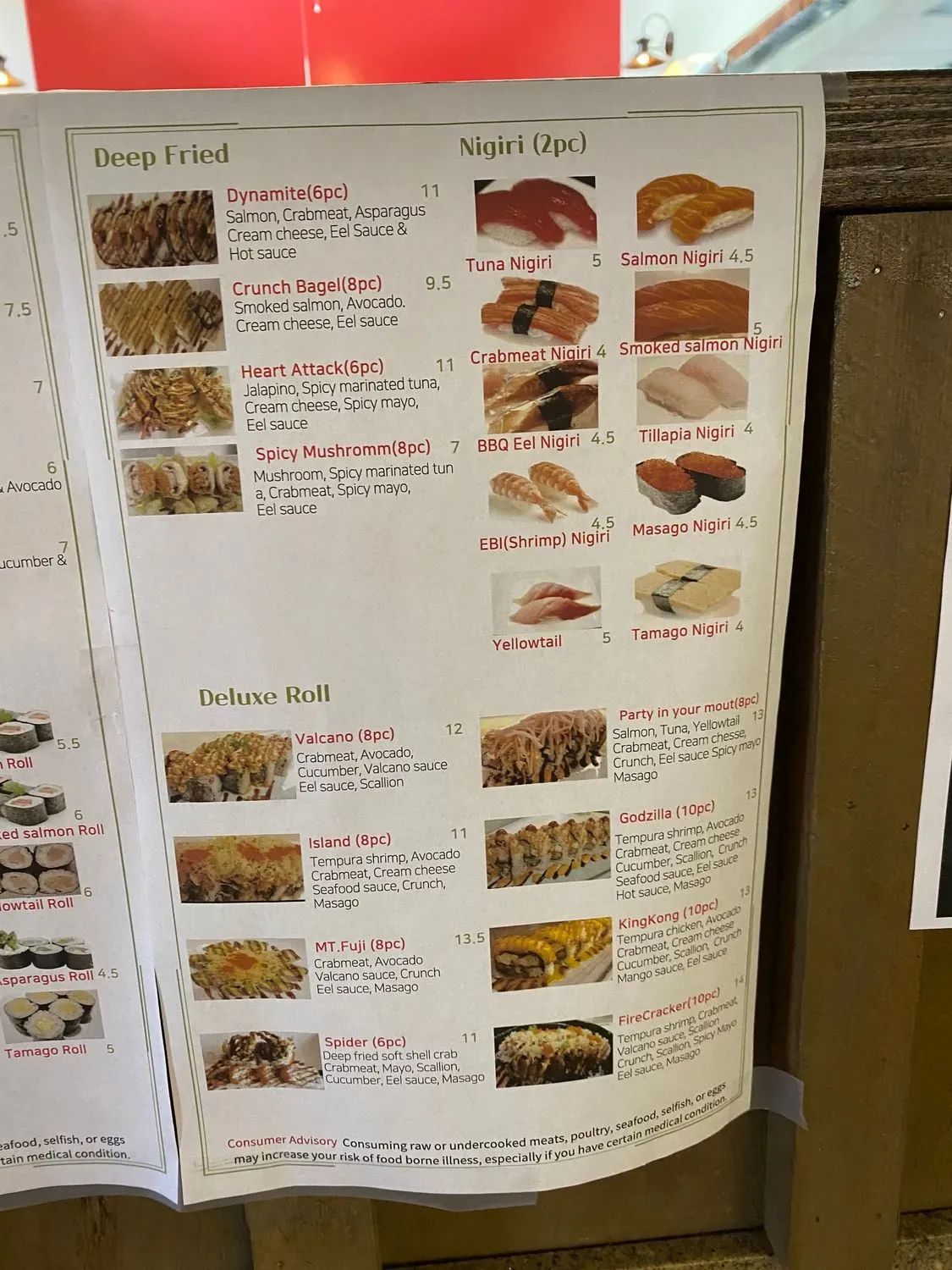 Menu 6