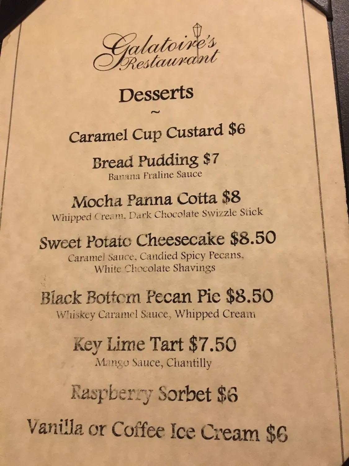 Menu 6