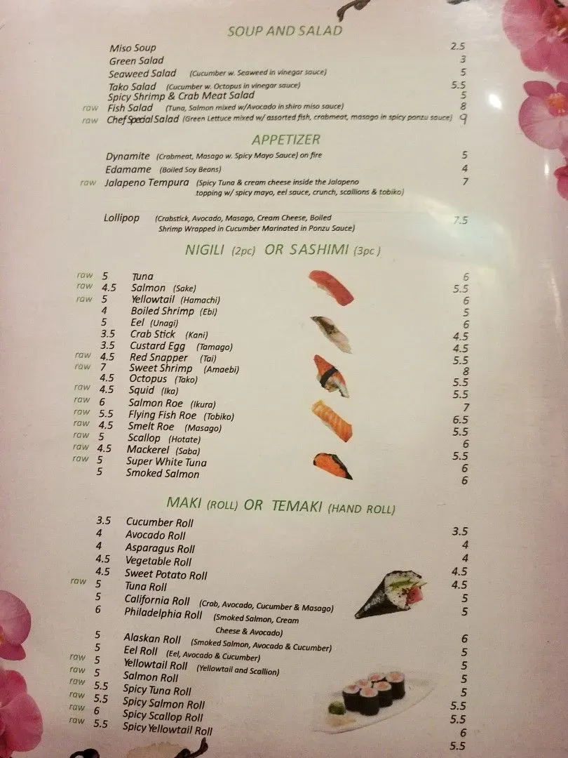 Menu 3