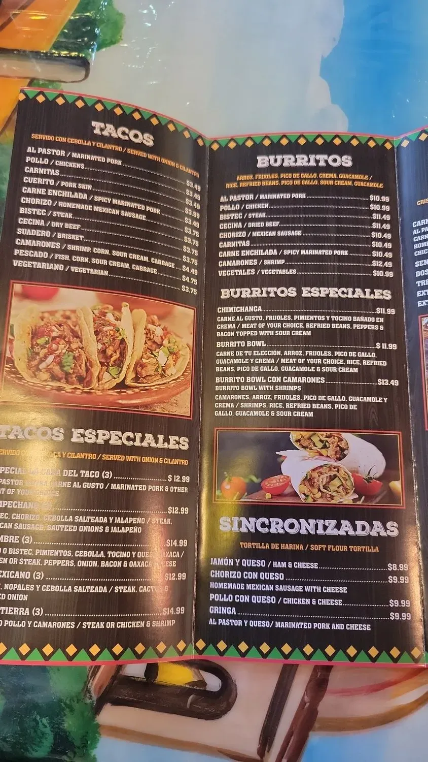 Menu 6