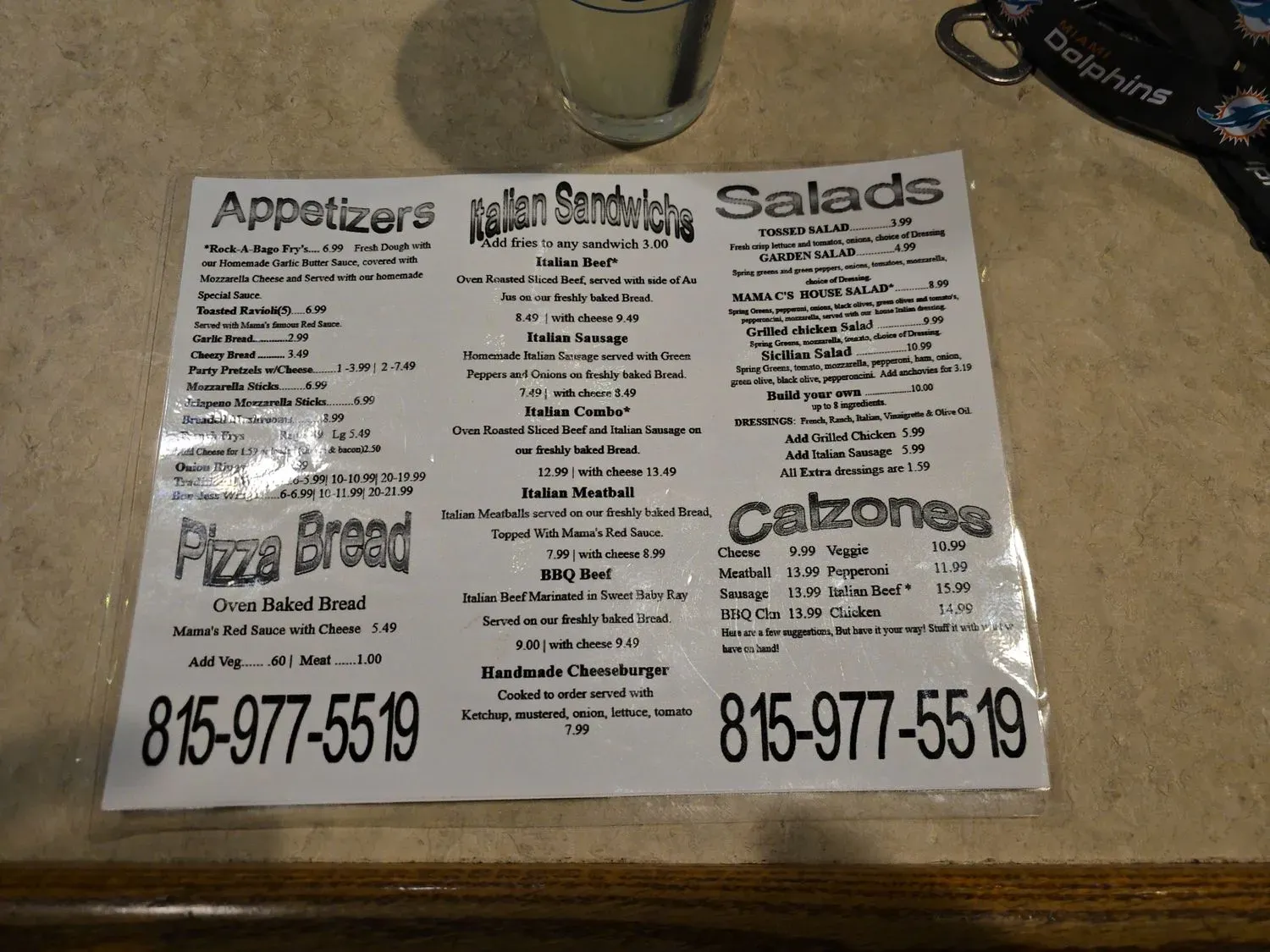 Menu 3