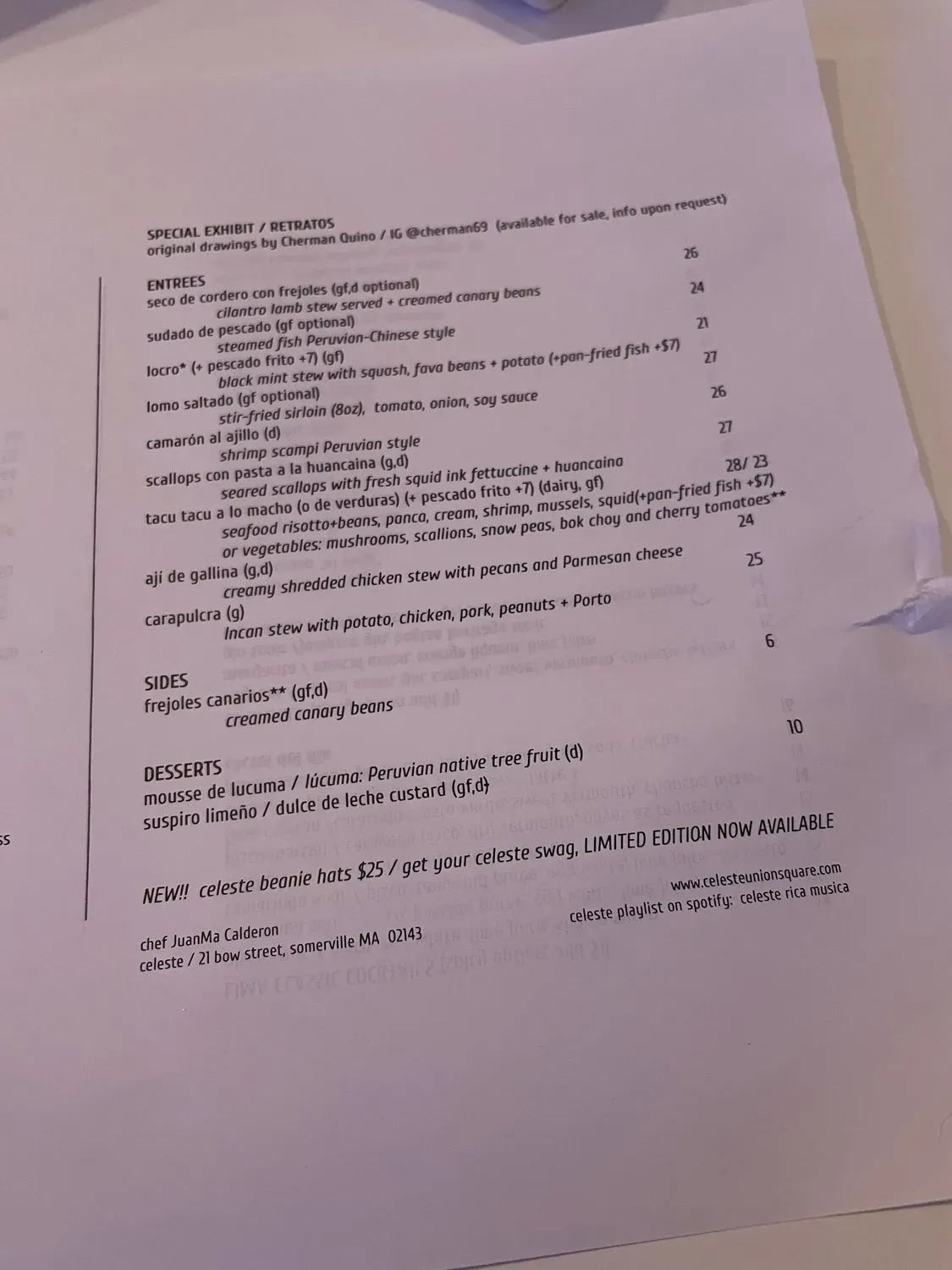 Menu 6