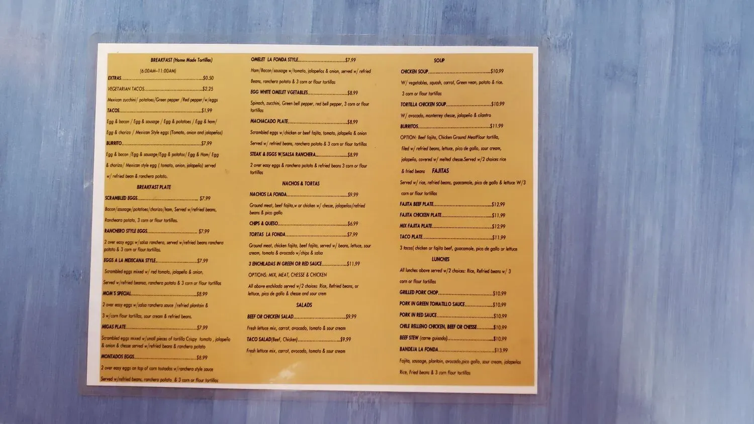 Menu 4