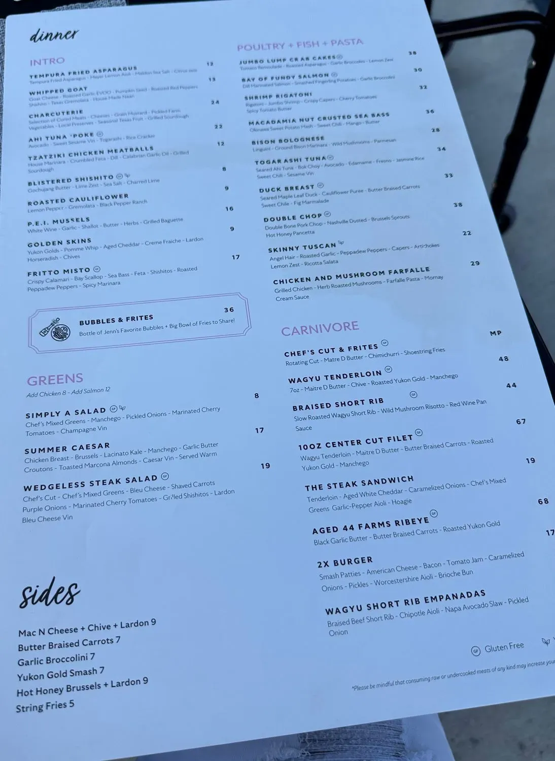 Menu 4