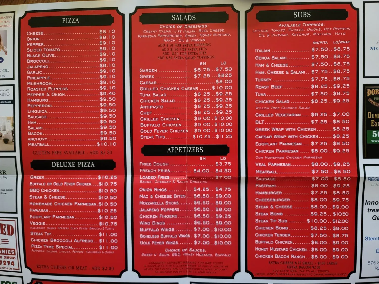 Menu 4