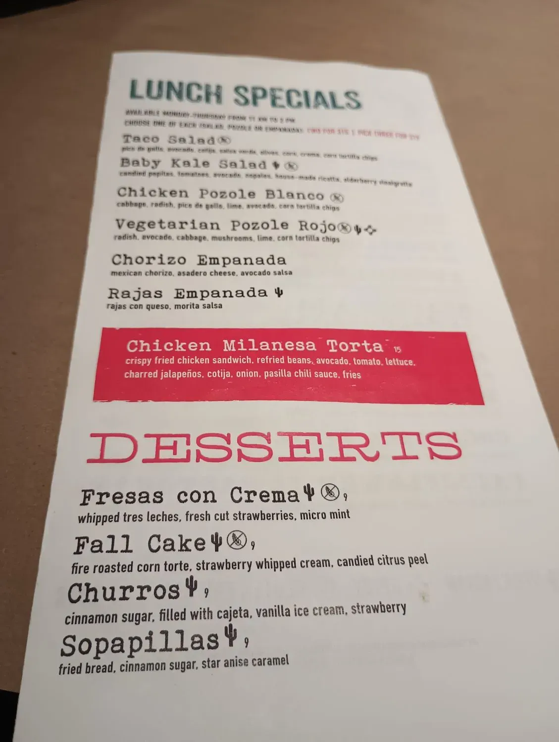 Menu 6