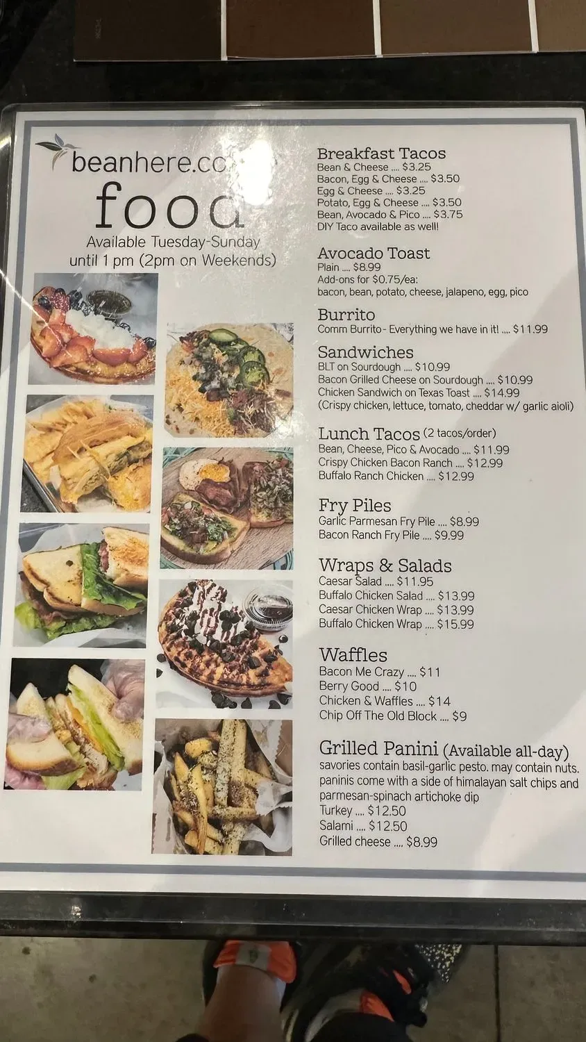 Menu 4