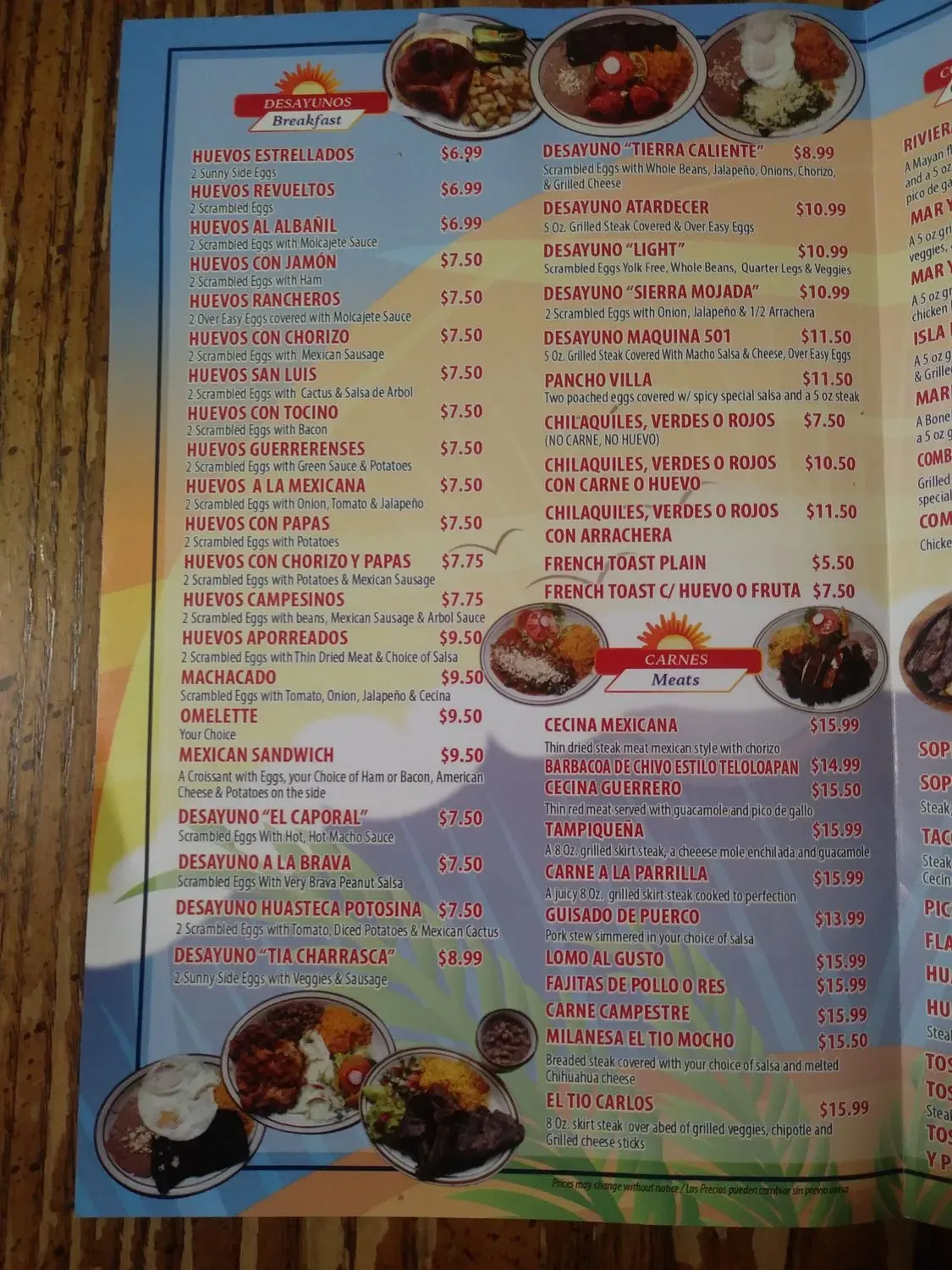 Menu 4