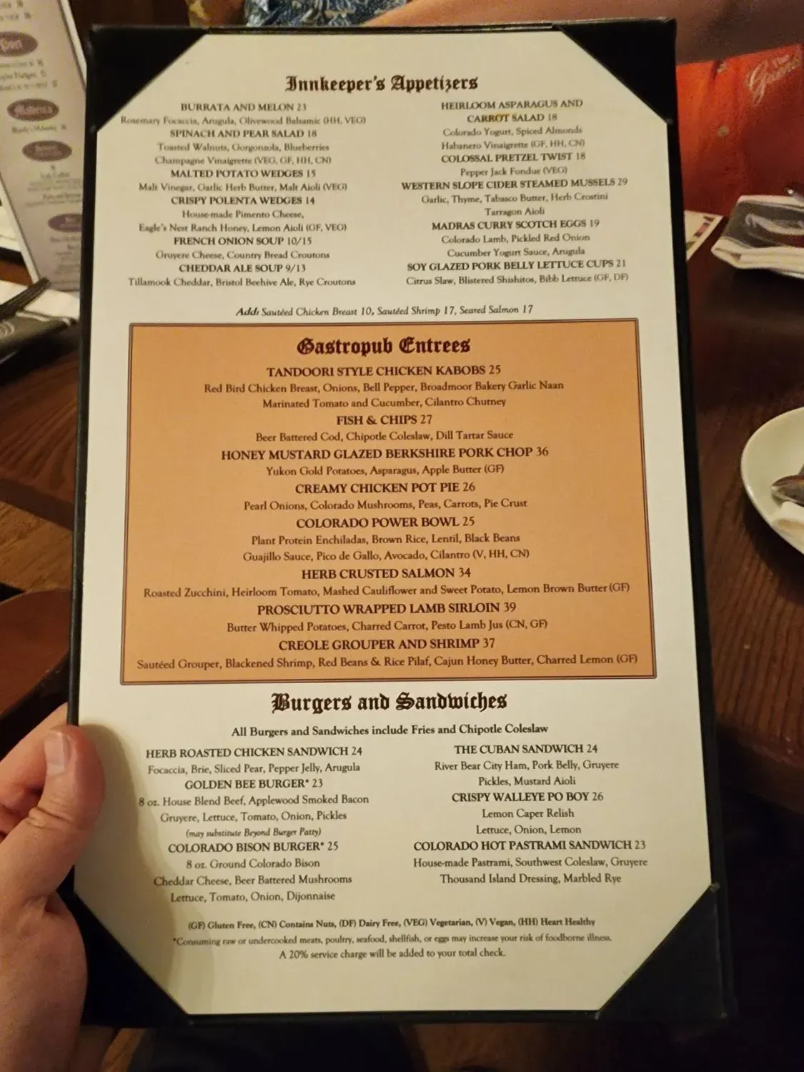 Menu 4