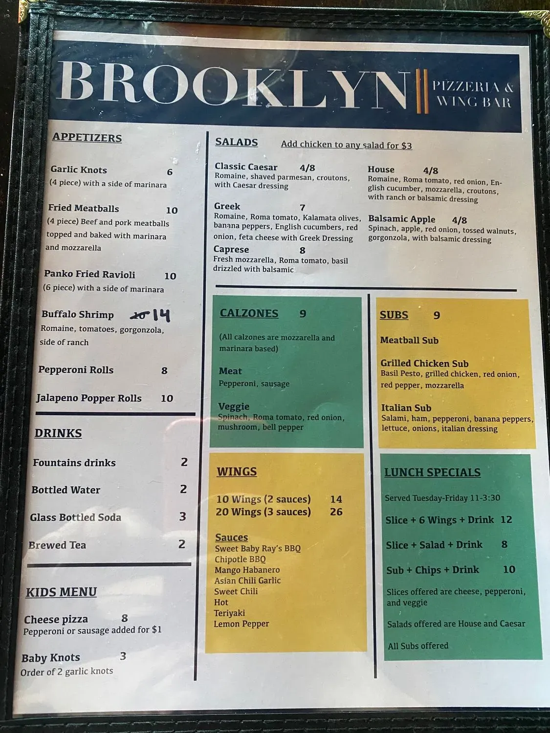 Menu 3