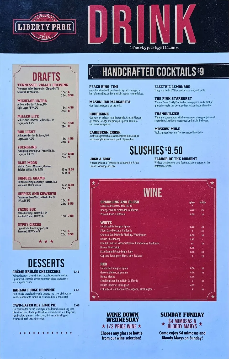 Menu 6