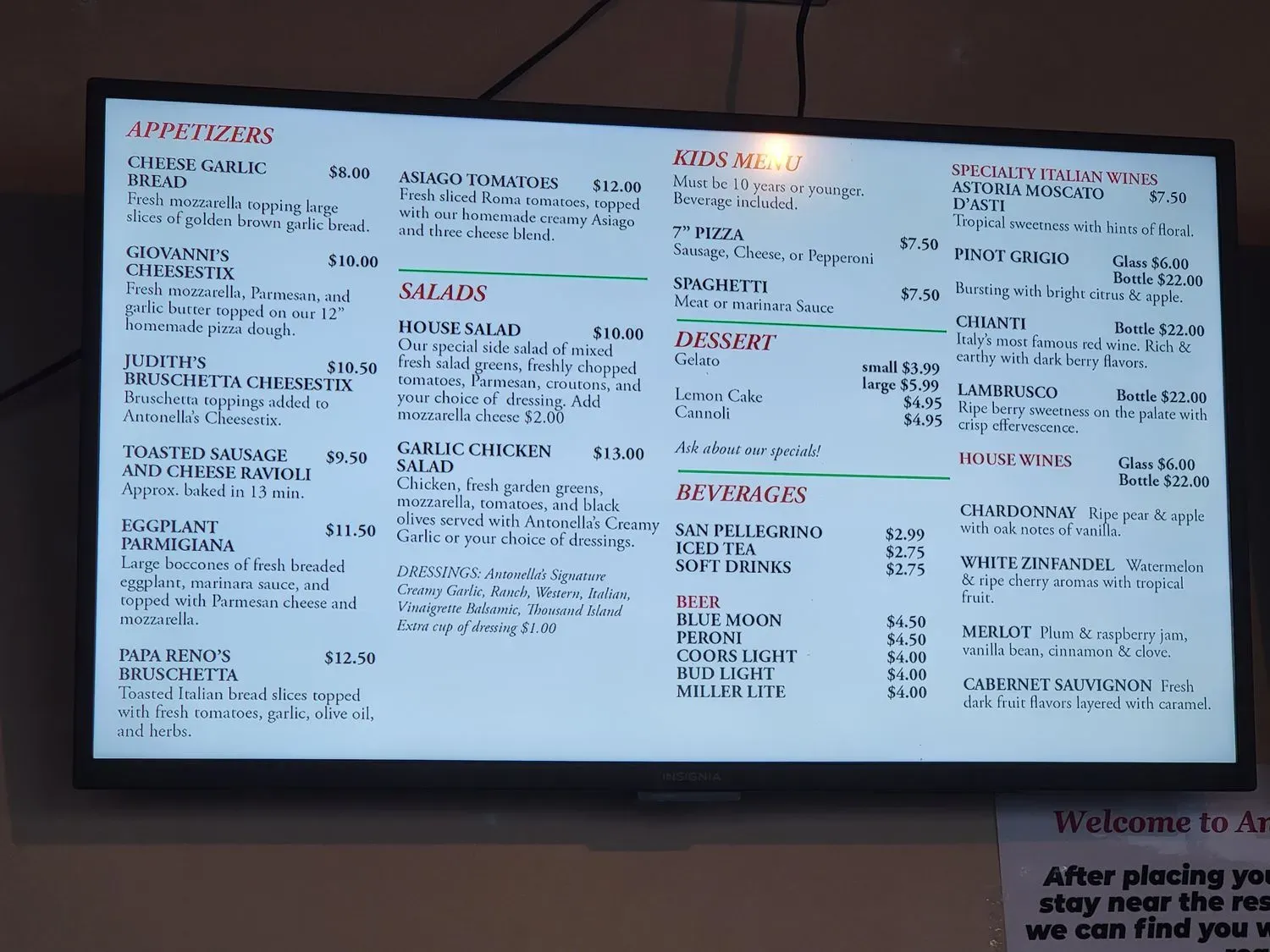 Menu 3