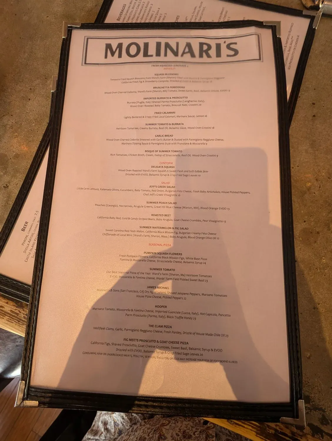 Menu 6