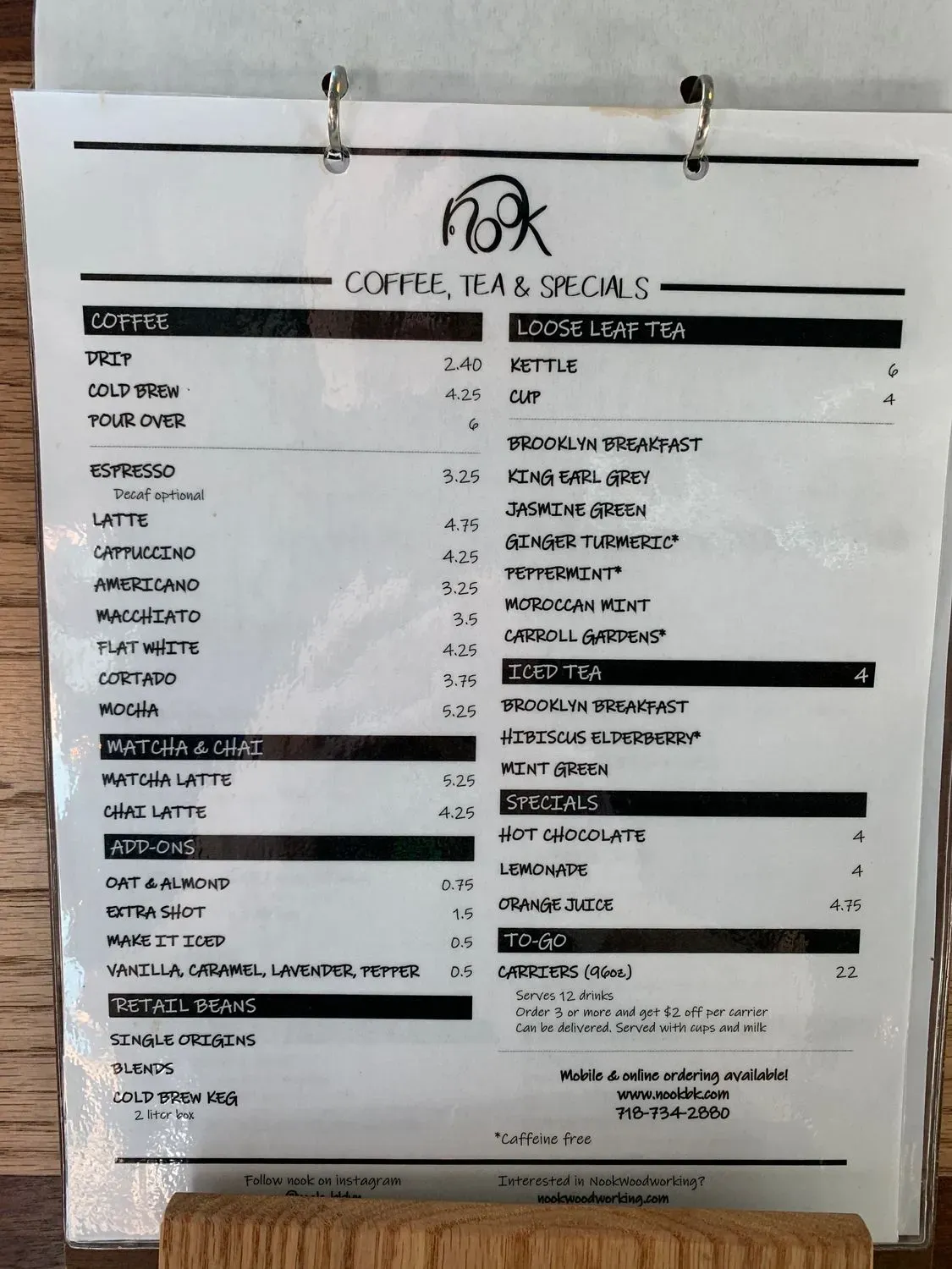 Menu 6