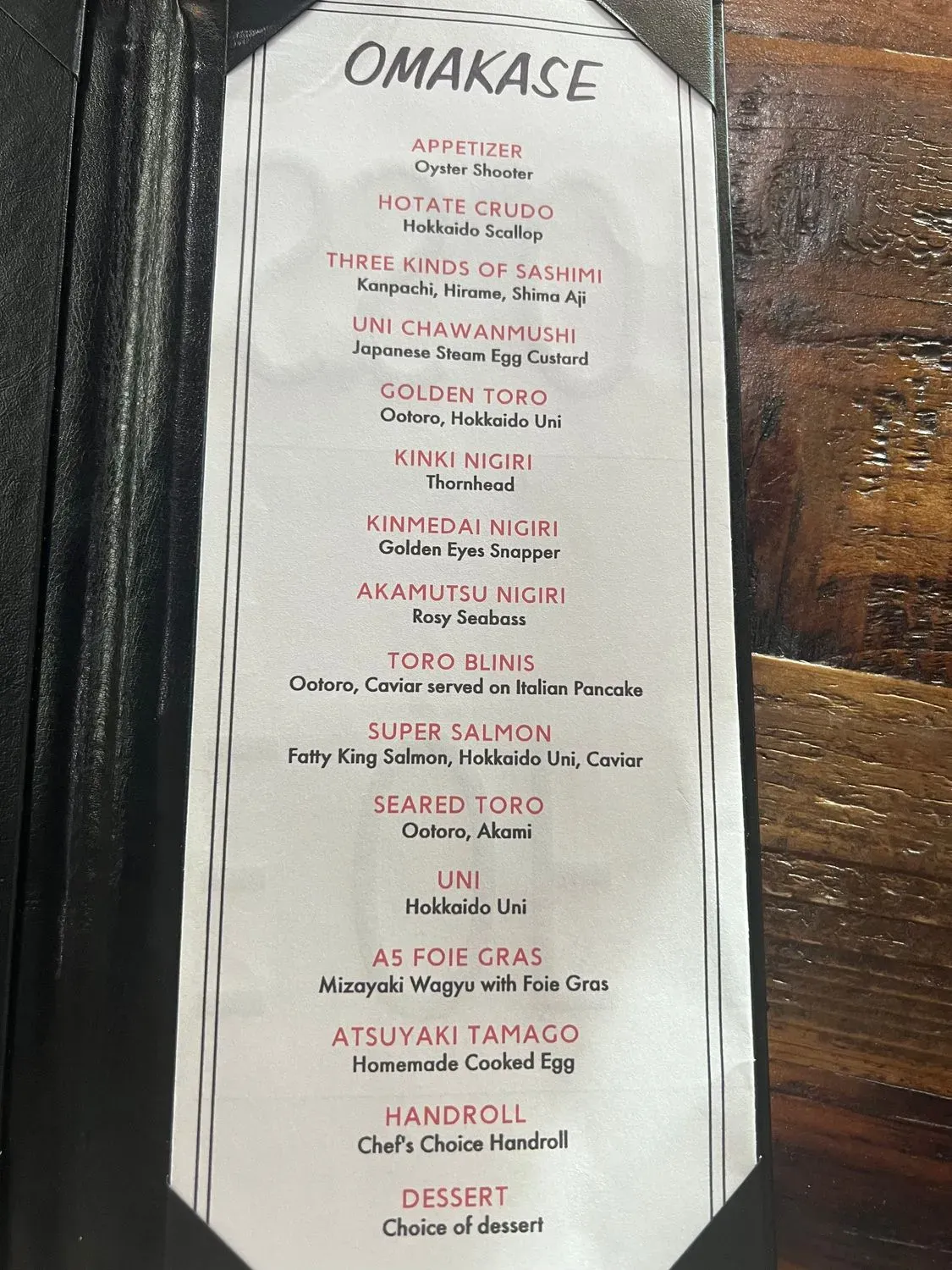 Menu 6