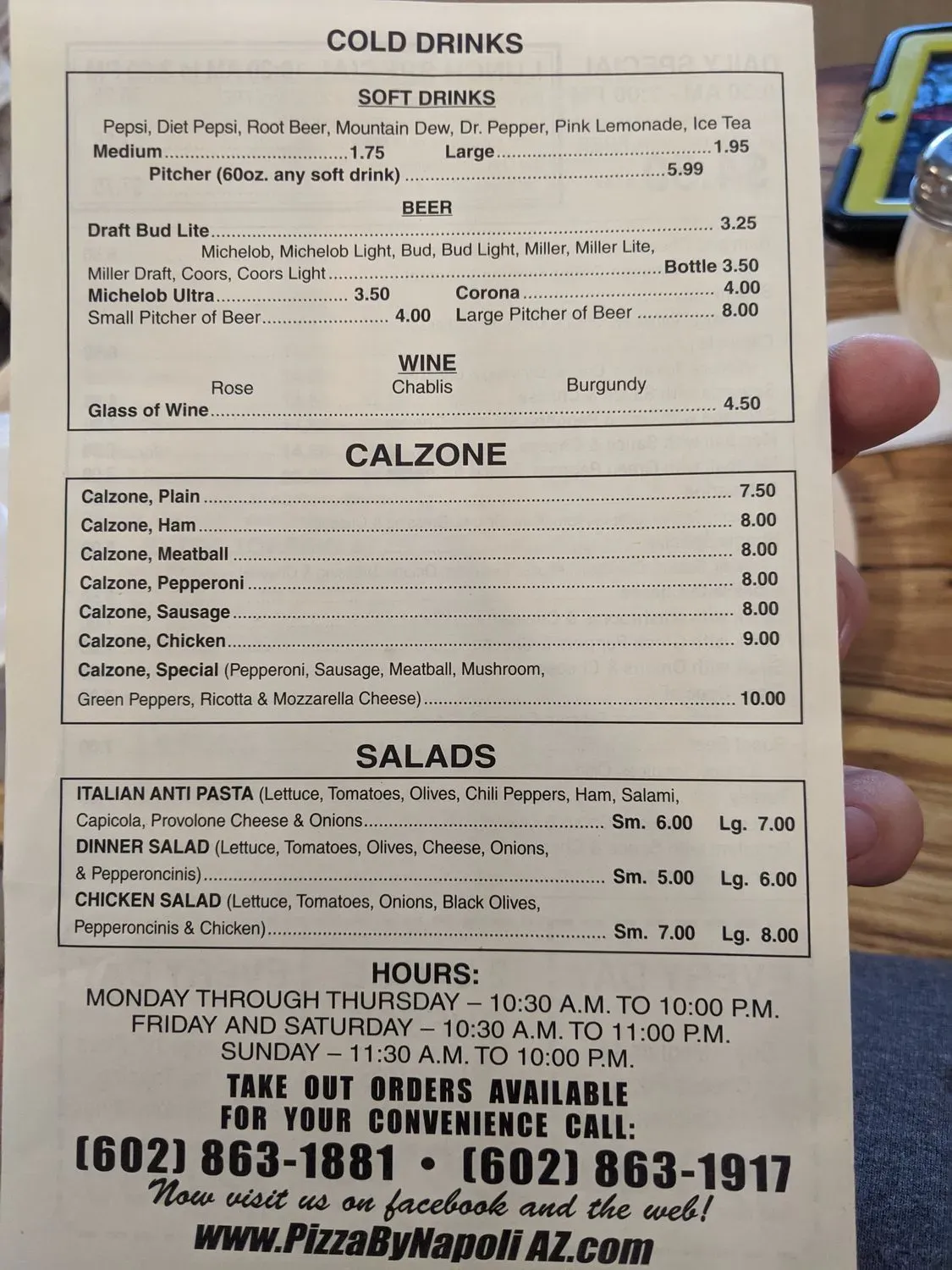 Menu 3