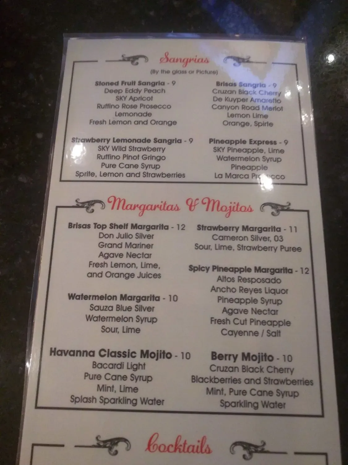 Menu 3