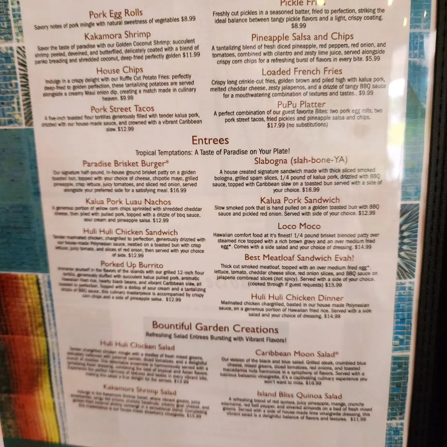 Menu 4