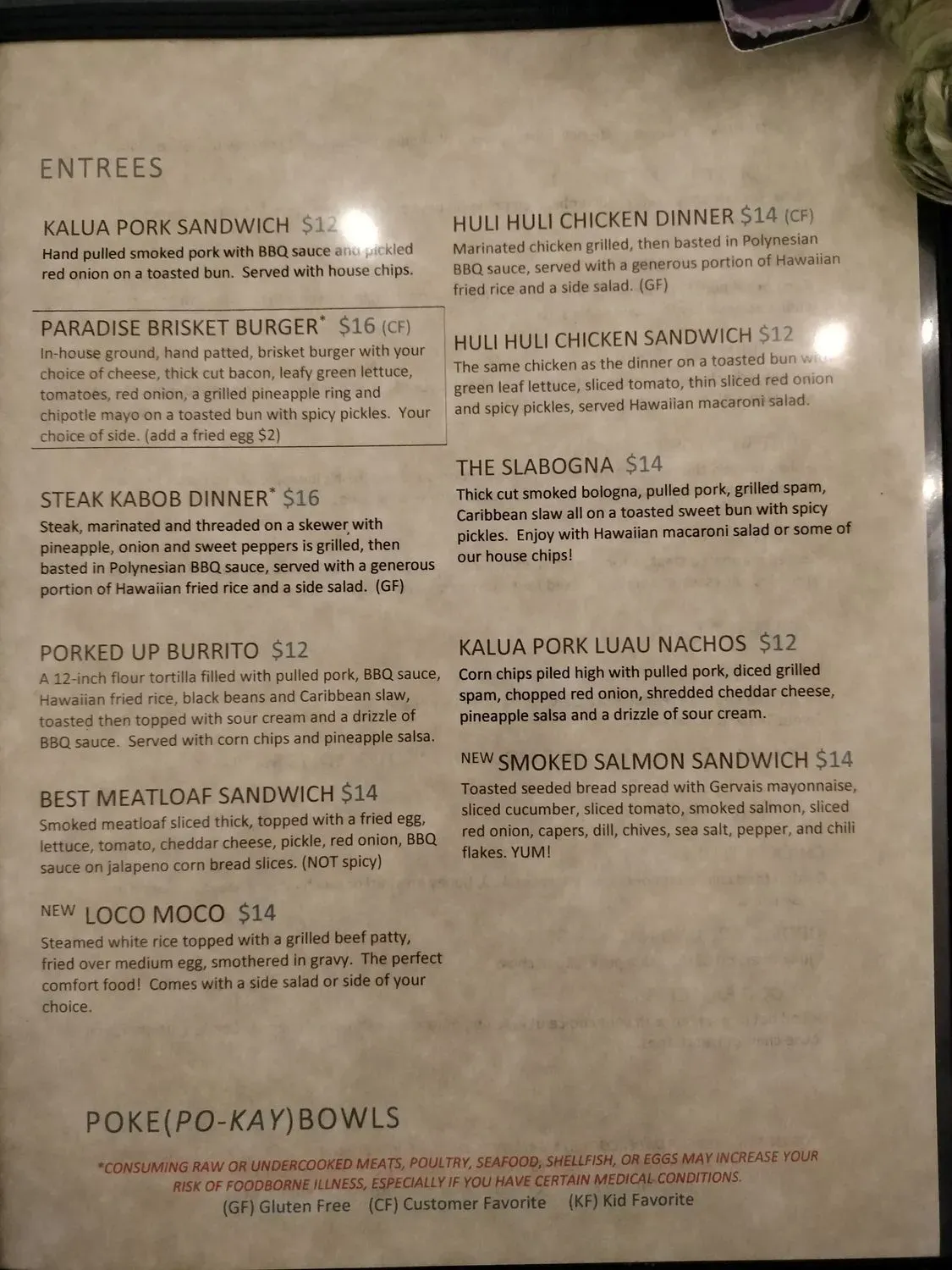 Menu 6