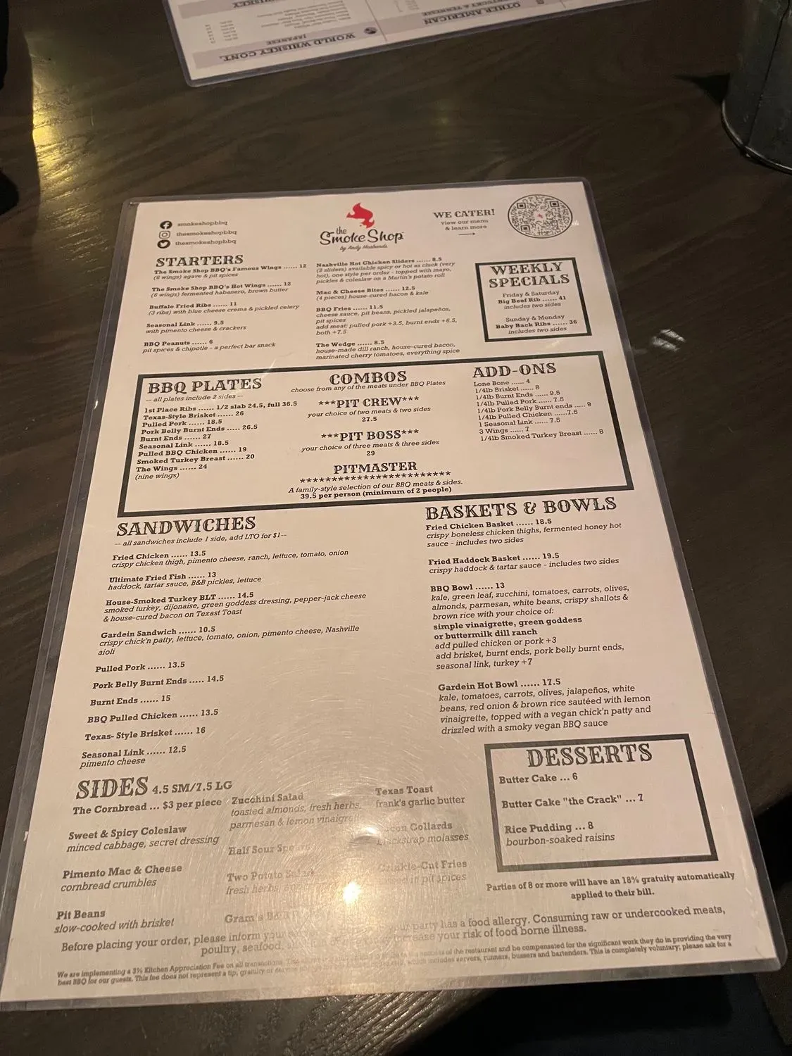 Menu 4