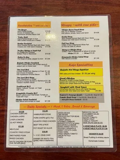 Menu 4