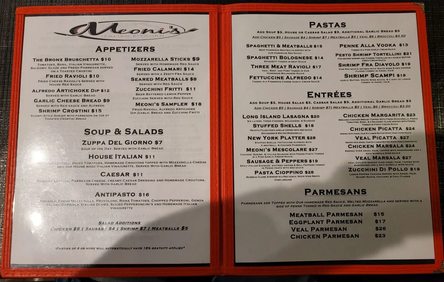 Menu 6