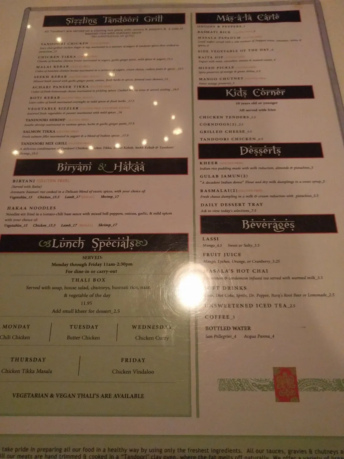 Menu 4