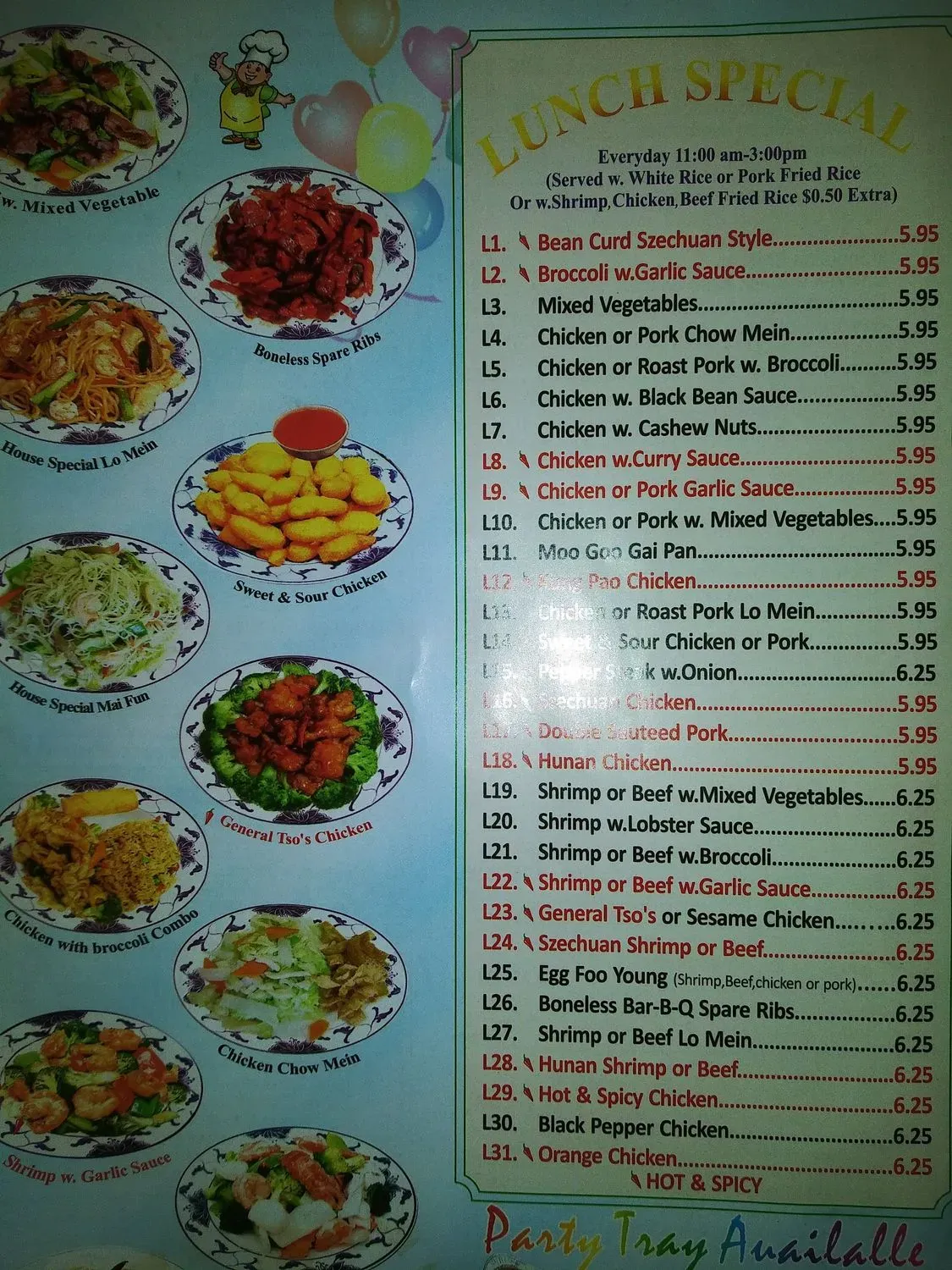 Menu 3