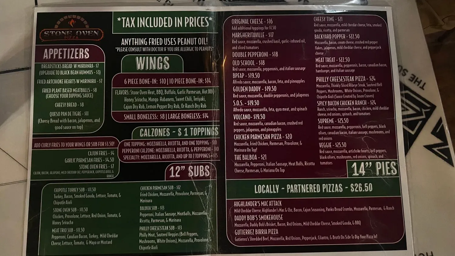 Menu 3