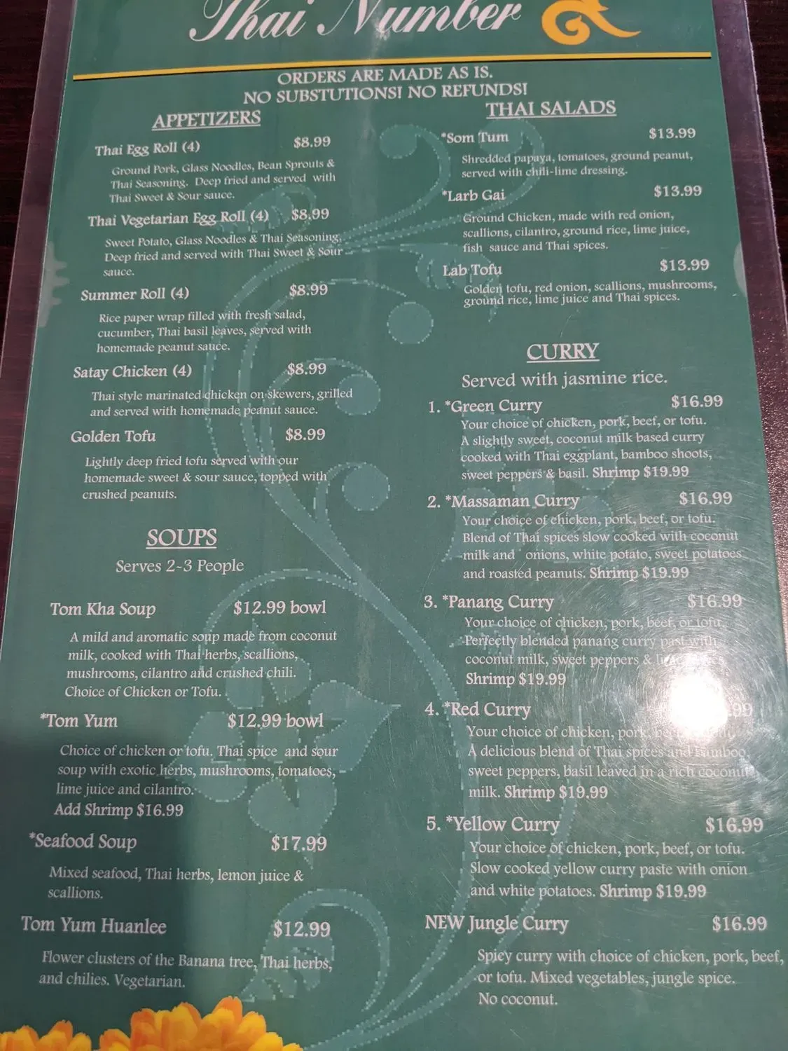 Menu 6