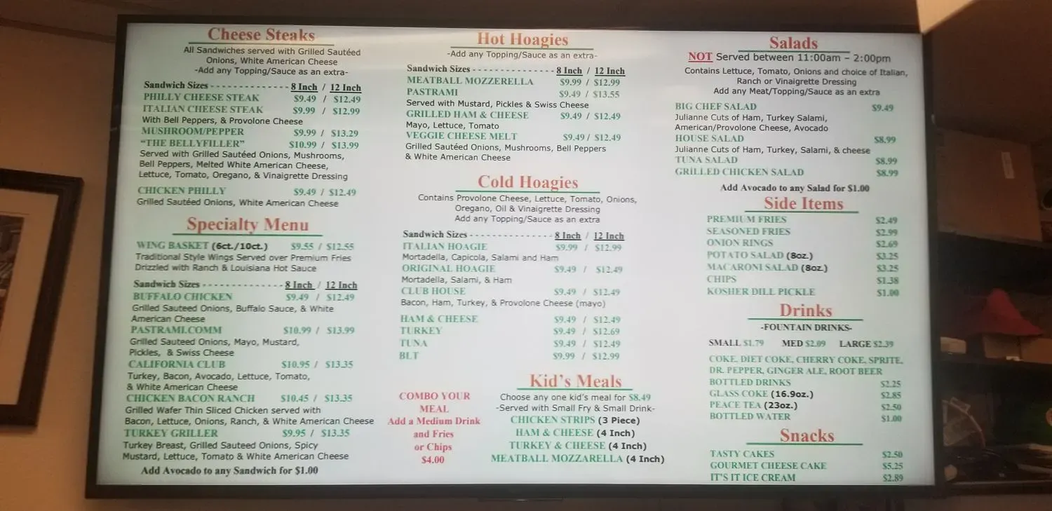 Menu 4