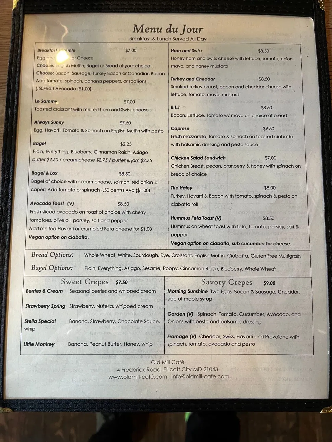 Menu 4